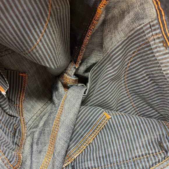 Vintage Levi's 514 Men's Slim Straight Jeans Size W33/L32 Zipper Back Pockets - Picture 12 of 14